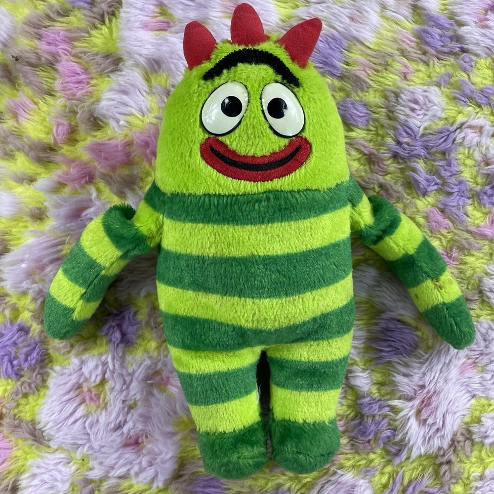 Yo Gabba Gabba GAB 'N SING BROBEE Plush - Spin Master, Talks & Sings 12'' BROBEE